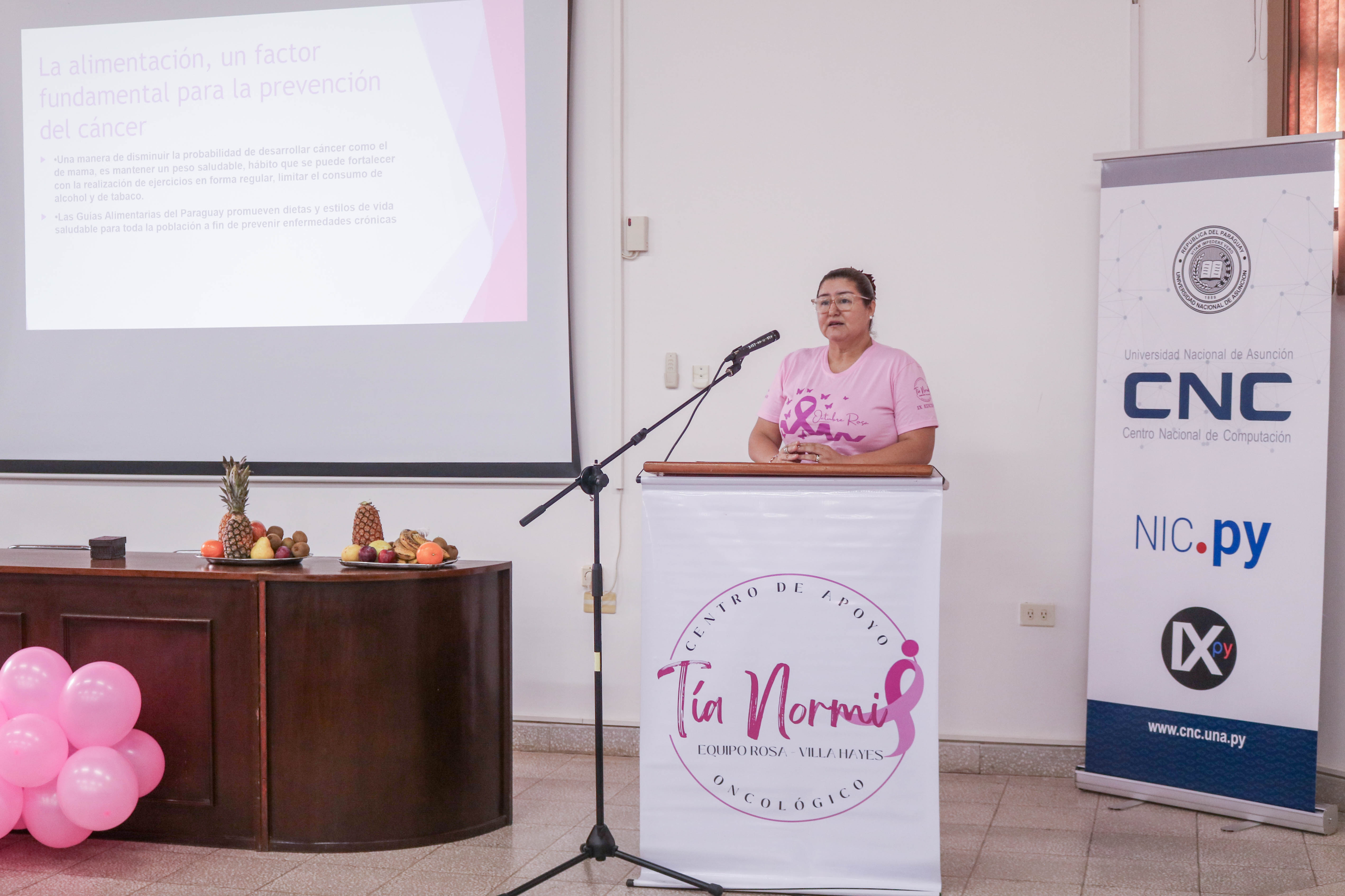 Lic. Ruth Zarate, Presidenta de Fundación «Tía Normi».